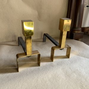 Alari da camino déco