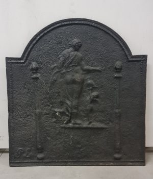 Piastra in ghisa per camino